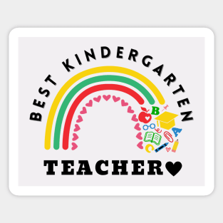 Best Kindergarten Teacher Sticker